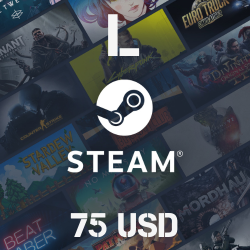 75 USD Steam Cüzdan Kodu