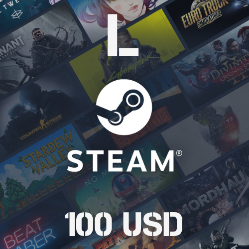 100 USD Steam Cüzdan Kodu